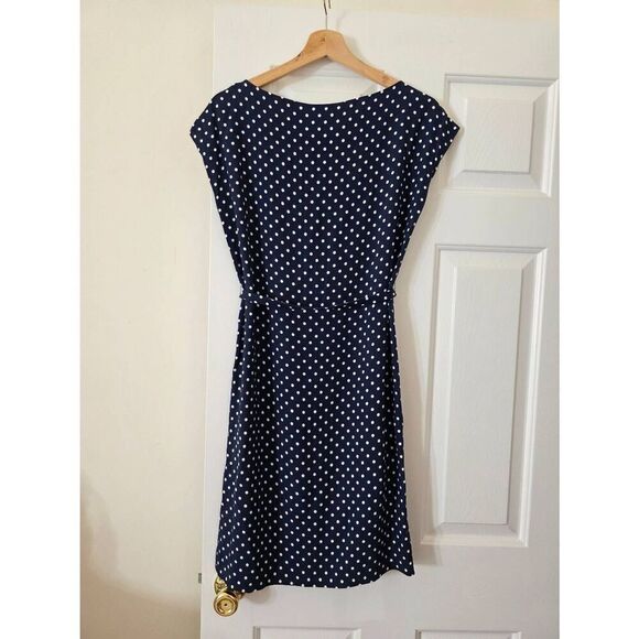 PRADA Polka Dot Belted Dress 38 - Picture 7 of 10